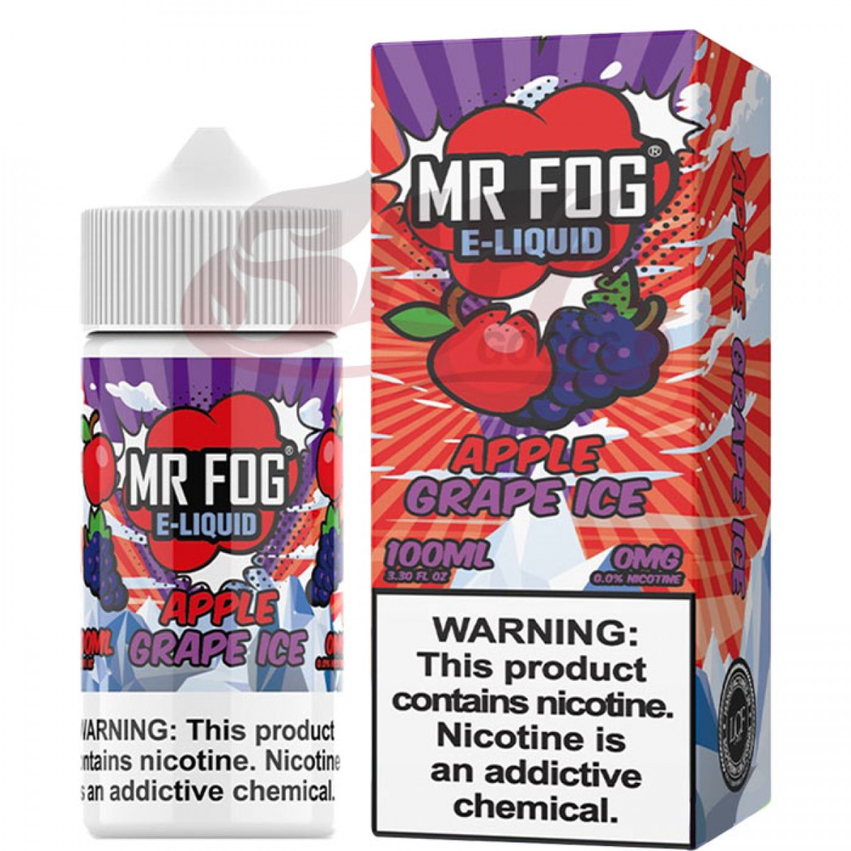 Mr Fog 0MG Freebase [100ML] E-Liquid